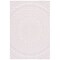 Safavieh Outdoor CY8734-56212 Courtyard Ivory / Soft Pink Rug